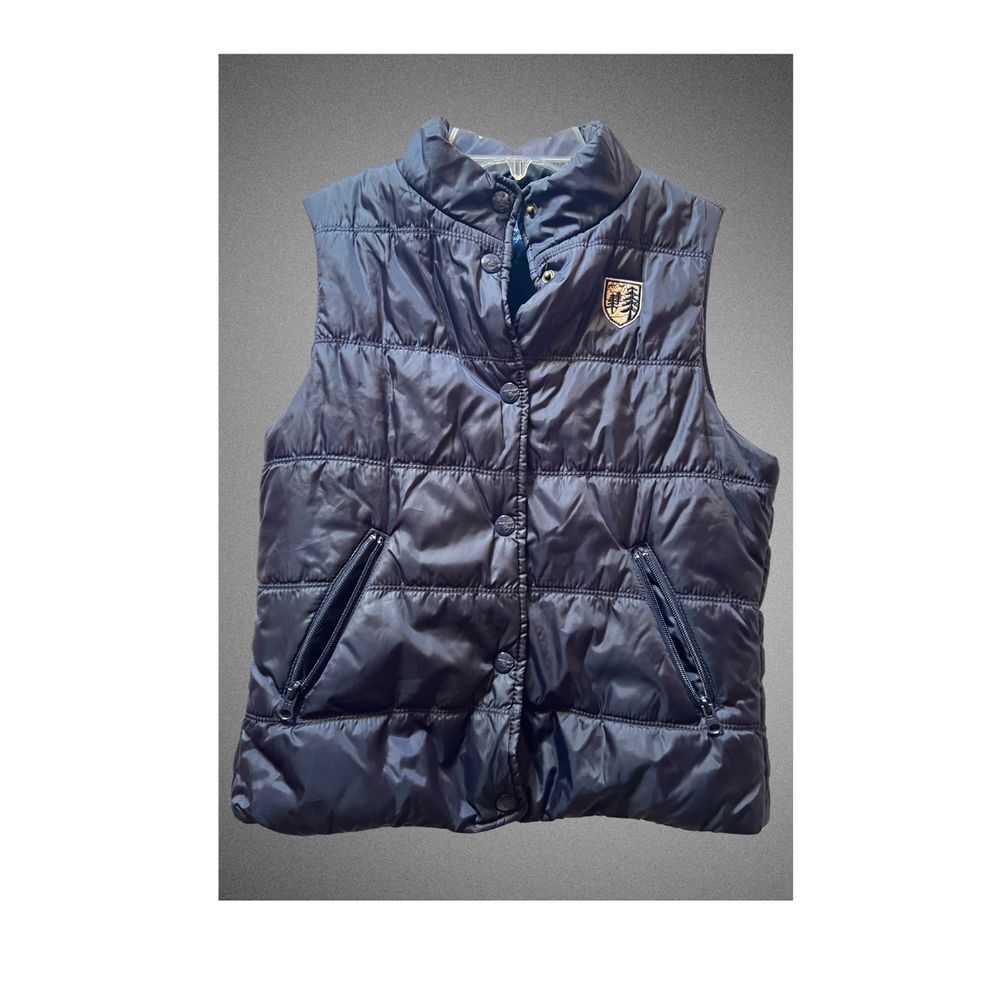 American Eagle Outfitters Navy Puffer Vest